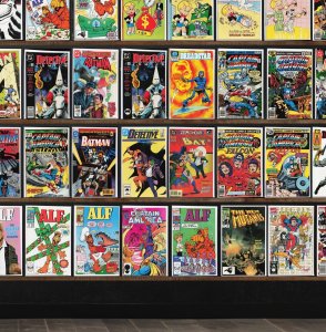 Huge Lot 140+ Comics with Captain America, Alf, Detective Comics & More!