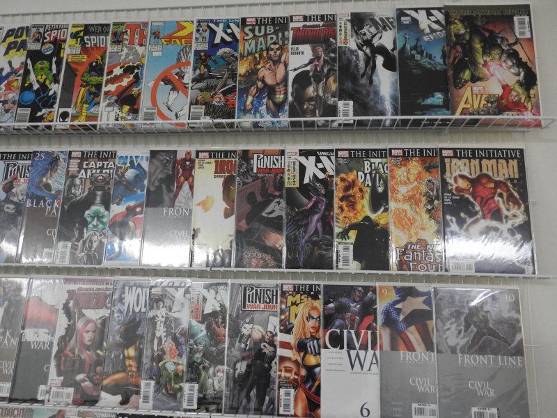 Huge Lot 160+ Comics W/ X-Men, Fantastic Four, Black Panther+ Avg VF-NM Cond!