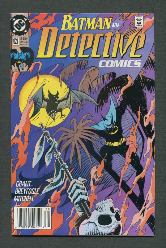 Detective Comics #621 / 9.0 VFN/NM Newsstand  September 1990