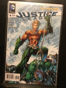 Justice League #4 Third Print Cover (2012)