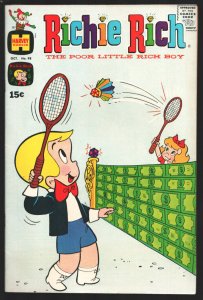 Richie Rich #98 1970-Harvey-Tennis cover-Robot story-Little Dot appears-VF