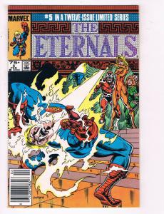 The Eternals #5 VF Marvel Comics Comic Book Feb 1986 DE24