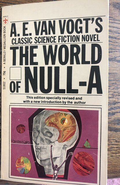 The World of Null-A by van Vogt, 1970,190p,PB