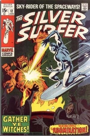 Silver Surfer #12 (ungraded) stock photo / SCM