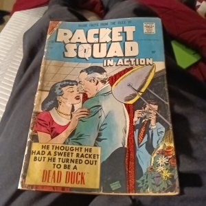 Racket Squad in Action 22 Charlton Comic 1956 Silver Age Crime Dick Giordano Art