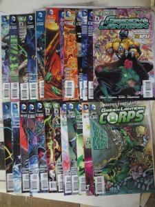 GREEN LANTERN New 52 Collection Lot 24 comic books 2012-2013 Corps New Guardians