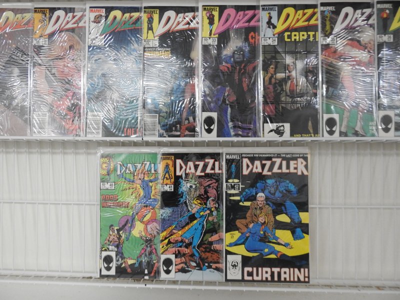 Dazzler #1-42 Complete Set! Beautiful Fine/VF Avg Condition!!