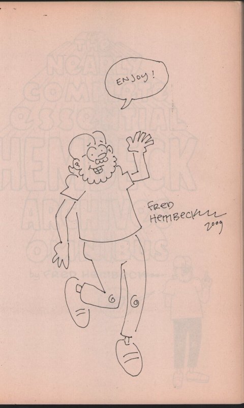 The Nearly Complete Essential Hembeck Archives Omnibus- Signed/Sketch By Hembeck