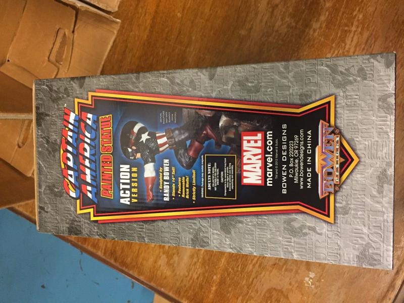 Captain America Action Version Marvel Painted Statue Bowen Designs # 123 TWT1