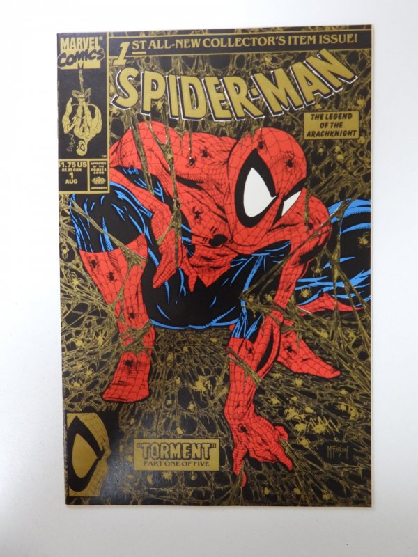 Spider-Man #1 1990 series NM- condition