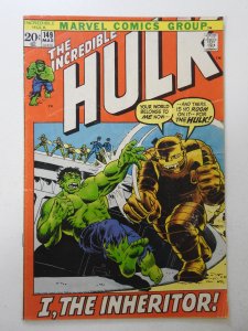 The Incredible Hulk #149 (1972) GD/VG Condition see desc