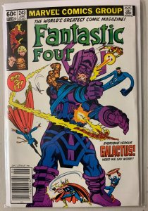 Fantastic Four #243 Newsstand Marvel 1st Series (6.0 FN) John Byrne (1982)