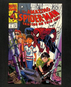 Amazing Spider-Man: Skating on thin ice! #1 McFarlane Cover! Drugs Issue!