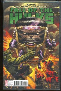 Fall of the Hulks: Alpha Finch Cover (2010) Hulk [Key Issue]
