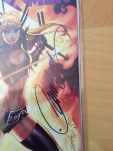 EXTRAORDINARY X MEN 1, NM- (9.0 - 9.2) SIGNED BY J SCOTT CAMPBELL, MAGIK VARIANT