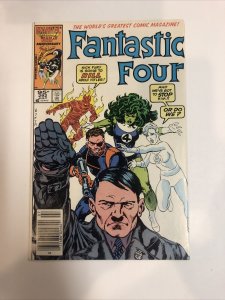 Fantastic Four (1986) # 292 (VF) Canadian Price Variant CPV...Adolph Hitler Cvr