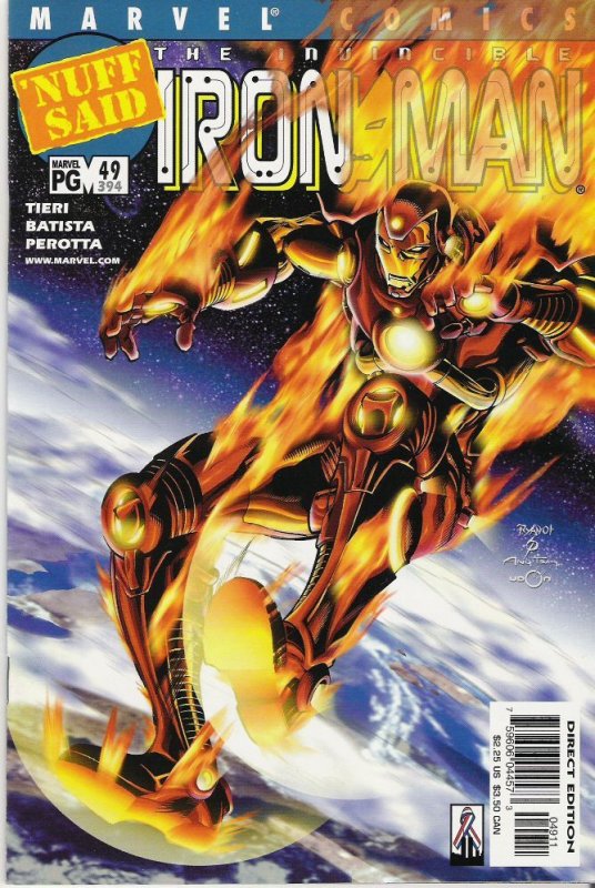 Iron Man #49 (2002)  NM+ to NM/M  original owner