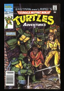 Teenage Mutant Ninja Turtles Adventures (1988) #1 VF+ 8.5 Newsstand Variant