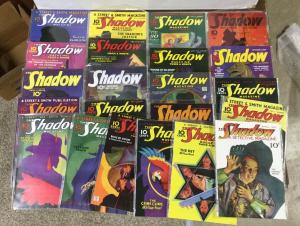 The Shadow Girasol Collectibles Pulp Reprints 1-20 (missing #12) Near Mint P16