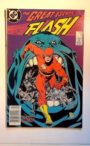The Flash #11 (1988) DC 8.0 Newsstand Justice League of America 1st Print Comic