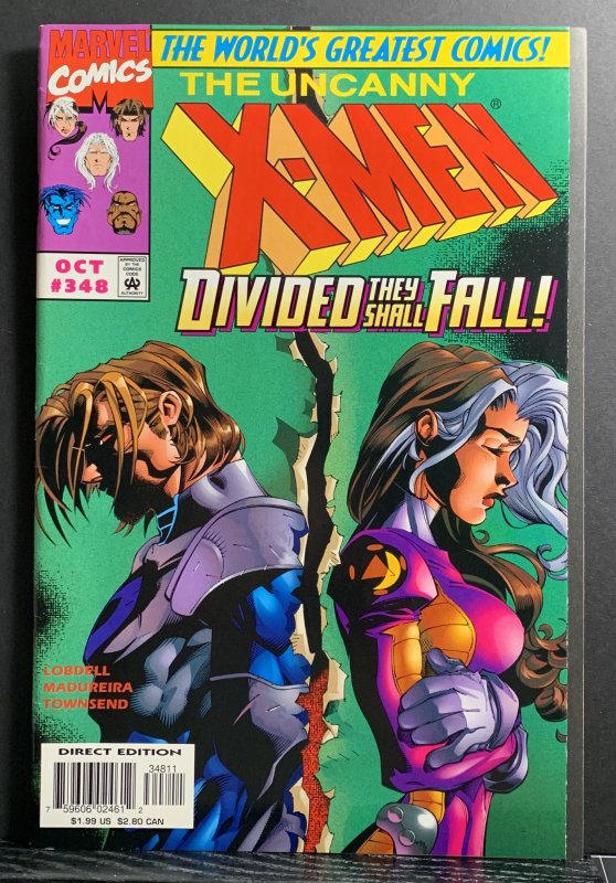 The Uncanny X-Men #348 (1997) Joe Madureira Rogue / Gambit Cover