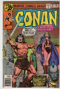 Conan the Barbarian #93 VINTAGE 1978 Marvel Comics GGA