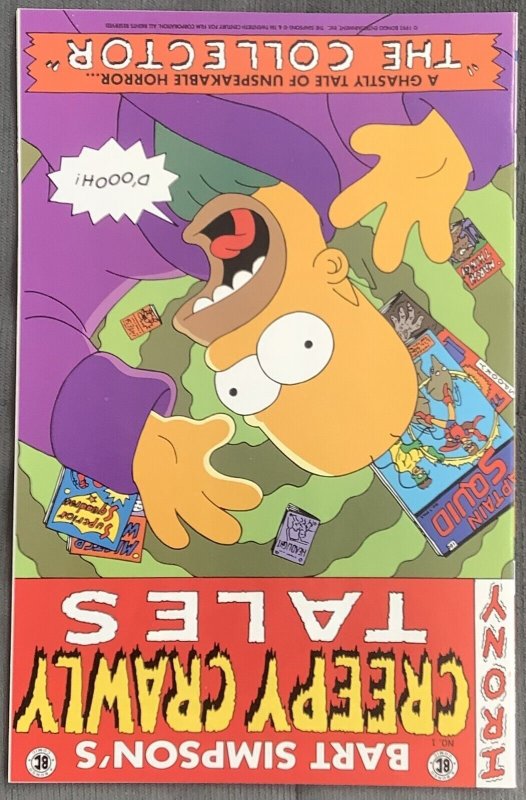 Simpsons Comics #1 (1993, Bongo) With Poster inside.  NM+