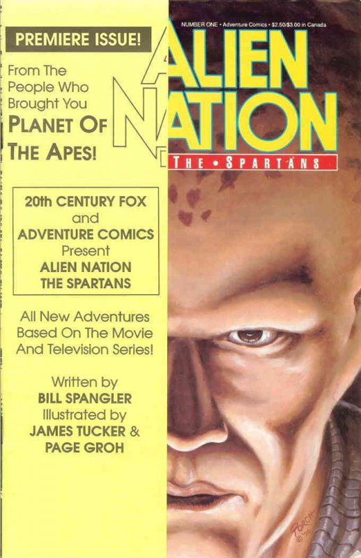 Alien Nation: The Spartans #1 FN ; Adventure | Yellow Variant