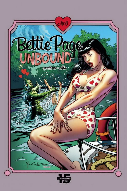 BETTIE PAGE UNBOUND (2019 DYNAMITE) #9 All 9 Covers PRESALE-01/15