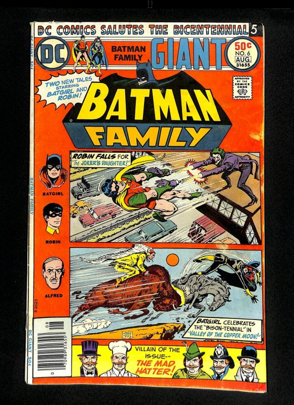 Batman Family #6 1st Joker's Daughter!