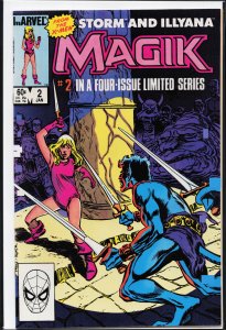 Magik (Storm and Illyana Limited Series) #2 (1984) Magik