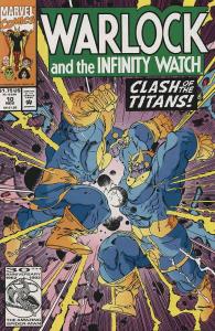 Warlock and the Infinity Watch #10 VF ; Marvel | Thanos Jim Starlin