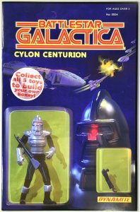 BATTLESTAR GALACTICA Comic 4 — Cylon Warrior Action Figure Variant Cover 2016
