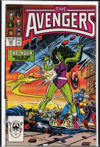 The Avengers #281 (1987) The Avengers [Key Issue]