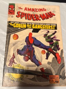 The Amazing Spider-Man #23 (1965) vs the green goblins see descrito