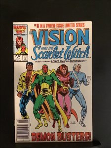 The Vision and the Scarlet Witch #8 (1986) Scarlet Witch