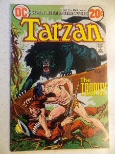 TARZAN # 218 DC JUNGLE ACTION ADVENTURE KUBERT ART BURROUGHS