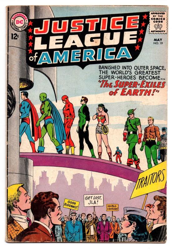Justice League of America #19 (May 1963, DC) - Very Good