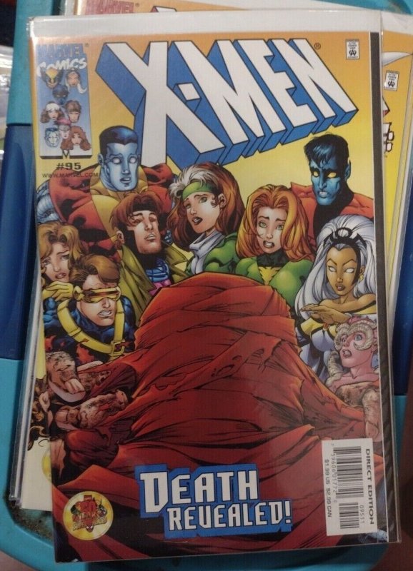 X MEN # 95 1999 MARVEL DISNEY the twelve death revealed