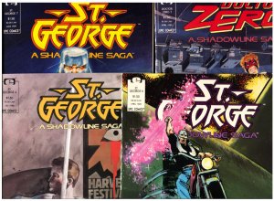 Superhero & Fantasy  Comic Book Lot #16-1980's-Light & Darkness War-St. Georg...