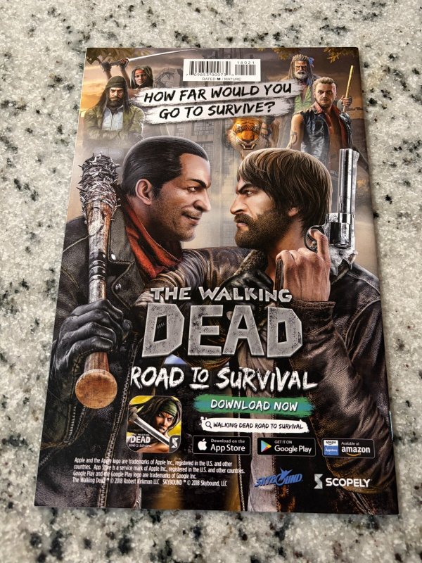 Walking Dead # 180 NM 1st Print Variant Cover Image Comic Book Alpha 3 J436