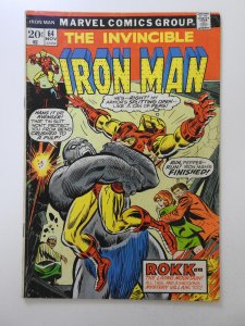 Iron Man #64 (1973) Solis VG Condition