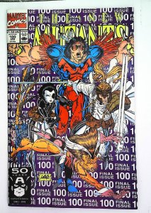New Mutants (1983 series)  #100, NM- (Actual scan)