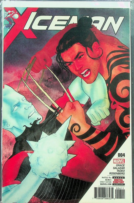 Iceman #2-5 (Jun-Sep 2017, Marvel) - 4 comics - Near Mint