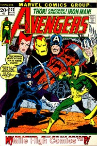 AVENGERS  (1963 Series)  (MARVEL) #102 Fine Comics Book 