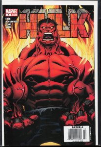 Hulk #1 Newstand Cover (2008) Red Hulk