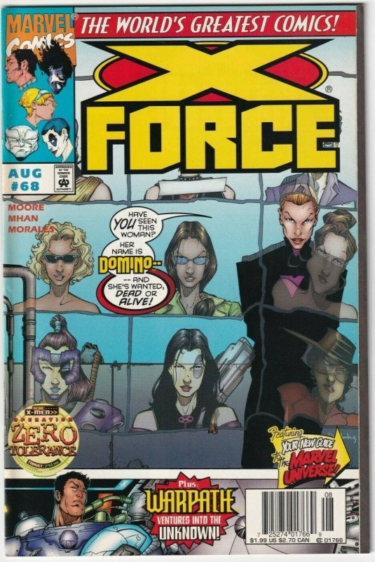 X-Force #68 August 1997 Marvel Comics