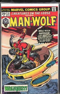 Creatures on the Loose #35 (1975) Man-Wolf