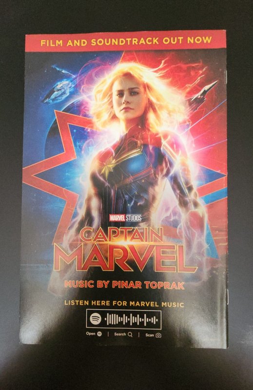 Captain Marvel #4 Second Print Cover (2019)