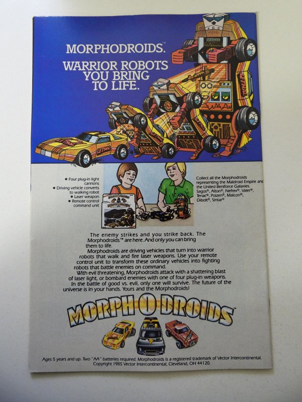 The Transformers #11 (1985) VF+ Condition